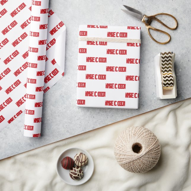 Papier Cadeau Logo rouge de Jacksonville State University Gameco (Artisanat)