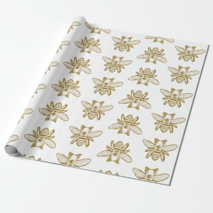 Papier Cadeau Logo WOC Bee