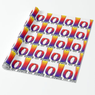 Papier Cadeau LOL (un bon nombre d'amour)
