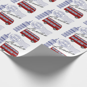 Papier Cadeau Londres Travel