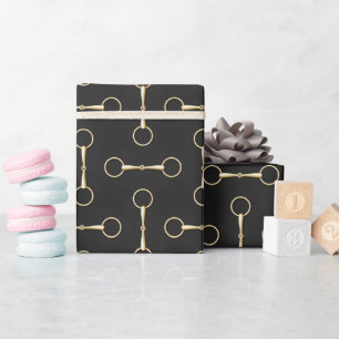 Papier Cadeau Loose Ring Snaffle Bits équestre (grande échelle)