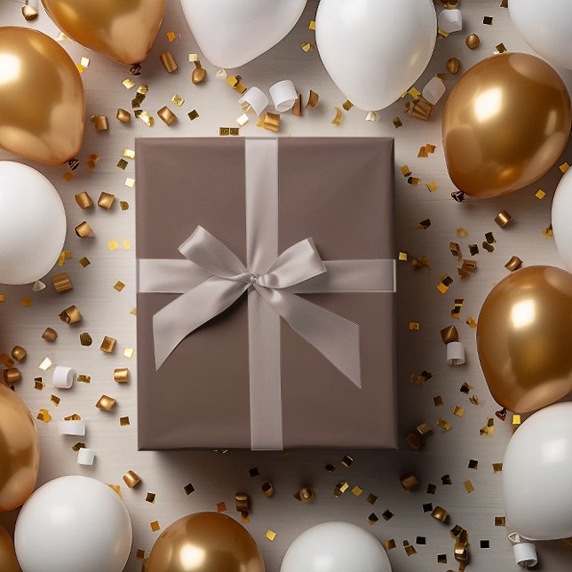 Papier Cadeau Lot classique : Rouleau de papier d'emballage Brow (Créateur téléchargé)