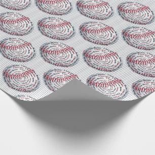 Papier Cadeau Love U Love Boston-Baseball Cadeau Enveloppe 02-Bl