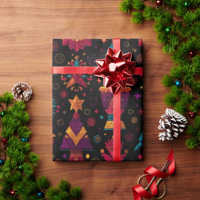 Papier Cadeau lovely design (Cadeau de vacances)