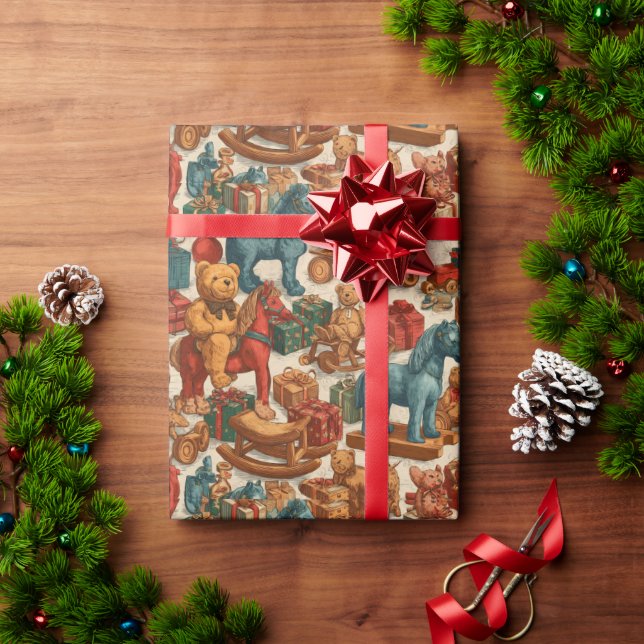 Papier Cadeau lovely design (Cadeau de vacances)