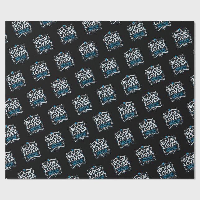 Papier cadeau Lover livre (Plat)