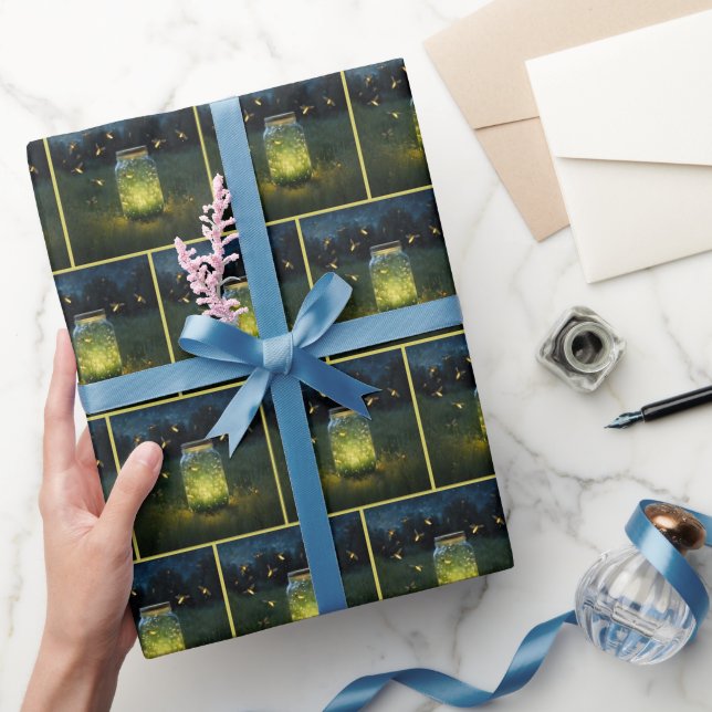 Papier Cadeau Lucifier Les lucioles Dans La Jarre De Verre (Cadeaux)