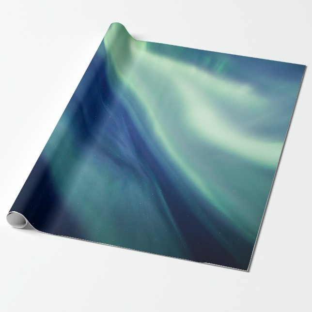 Papier Cadeau Lumières du Nord (Déroulé)
