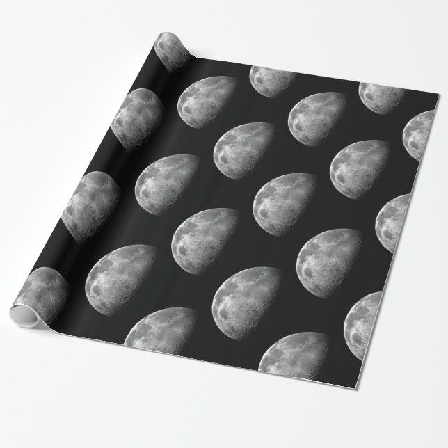 Papier Cadeau Lune (Déroulé)