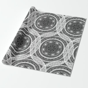 Papier Cadeau Lune Enfant Mandala Triple Lune Sorcière