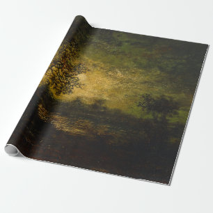Papier Cadeau Lune (par Ralph Albert Blakelock)