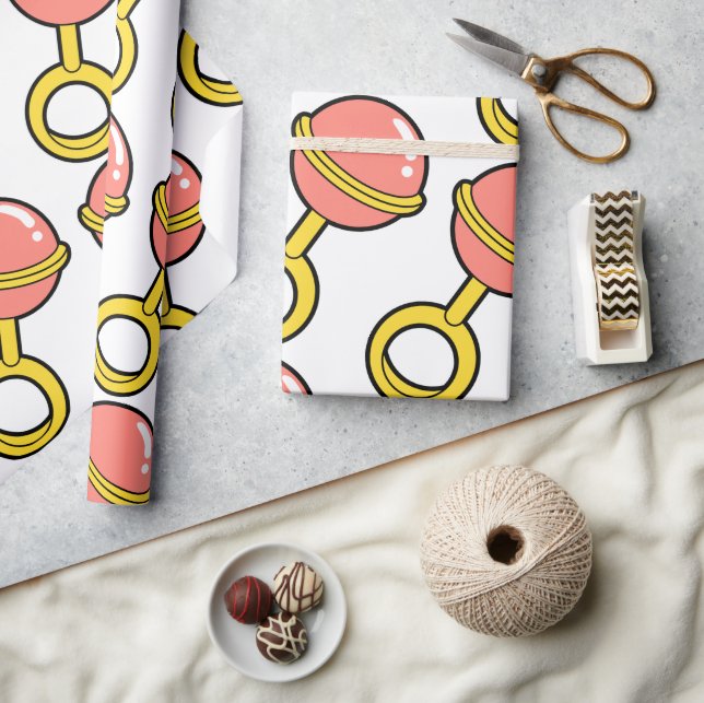Papier Cadeau luxury wrapping paper -papel de regalo de lujo (Artisanat)