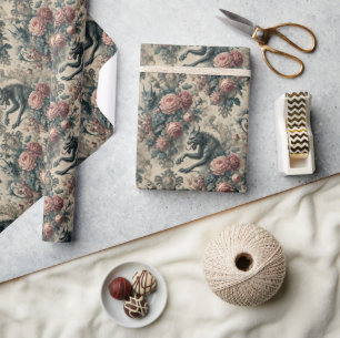Papier Cadeau Lycans & Berceuses - Gothique Conception Victorien