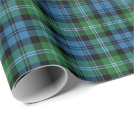Papier Cadeau Lyon Clan Tartan Irish Plaid Motif