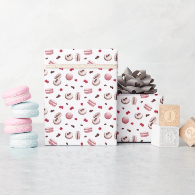 Papier Cadeau Macaron de papier d'emballage (Baby Shower)