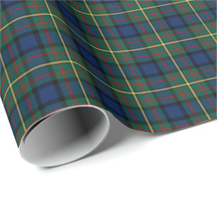 Papier Cadeau MacLaren Clan Tartan