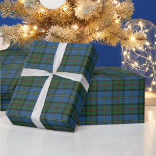 Papier Cadeau MacLeod Harris Ancien Tartan écossais