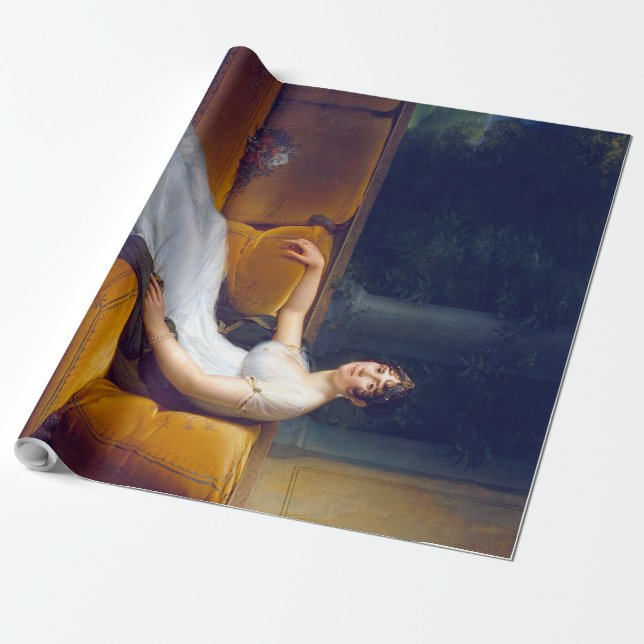 Papier Cadeau Madame Bonaparte (Joséphine) (Déroulé)