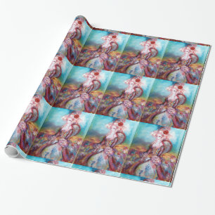 PAPIER CADEAU MADAME POMPADOUR