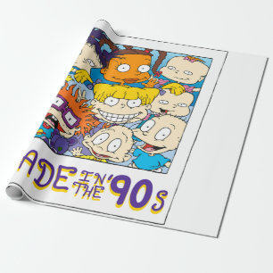 Papier Cadeau Mademark x Rugrats - Fabriqué dans le capot de bas