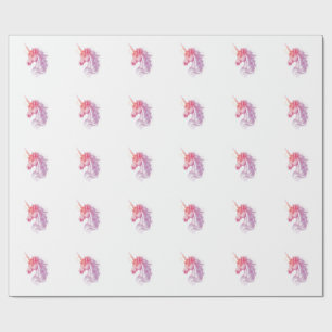 Papier Cadeau Mage médiéval Licorne (1)
