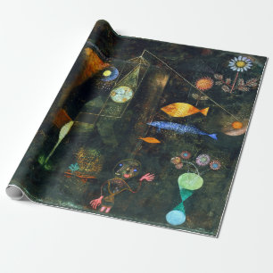 Papier Cadeau Magie de poissons de Paul Klee