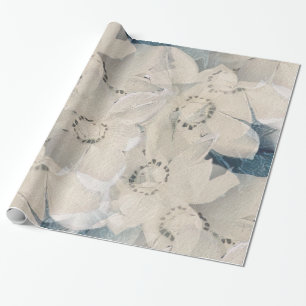 Papier Cadeau Magnolia d'hiver