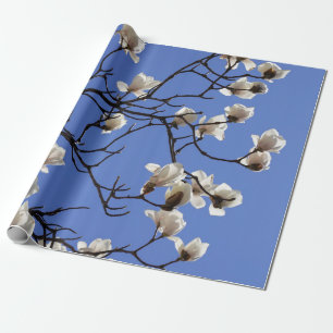 Papier Cadeau Magnolias florissants