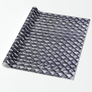 Papier Cadeau Maillon de chaîne industriel et barrière en mét
