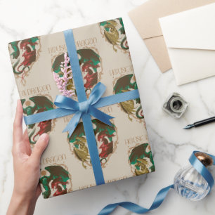 Papier Cadeau Maison du Dragon   Bouclier dragon
