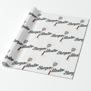 Papier Cadeau Maître de hamburgers