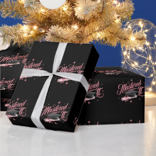 Papier Cadeau Maîtrise Il Maîtrise Diplômé MBA