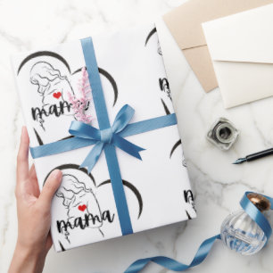 PAPIER CADEAU MAMA