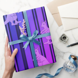 Papier Cadeau mama kangourou