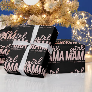 Papier Cadeau Maman Fille Estimée 2026 Révélation de Grossesse M