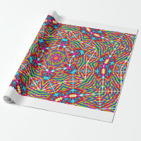 Mandala bariolé embrouillé