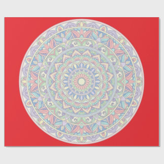 Papier Cadeau Mandala Zen Yoga Spiritual