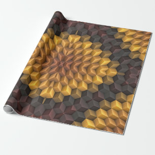 Papier Cadeau manipulateur motif Abstrait abstrait, art, artisti
