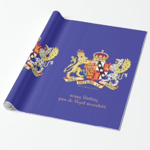 Papier Cadeau Manteau des bras, princesse de Galles de Diana