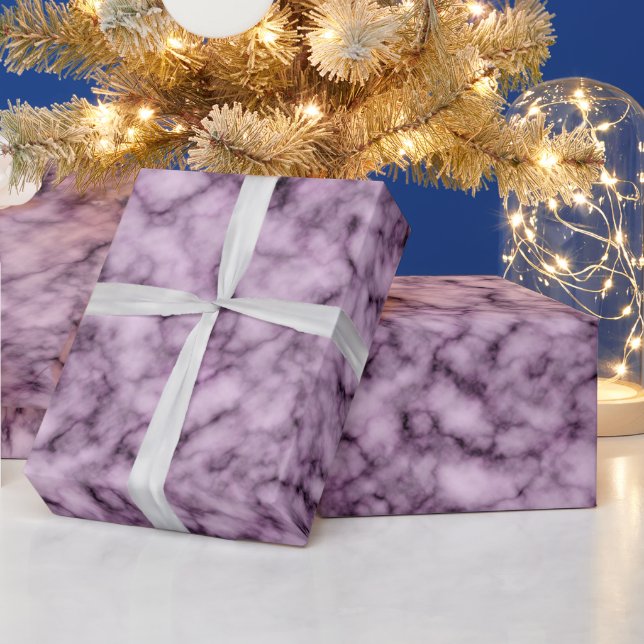 Papier Cadeau Marbre Moderne De Luxe (Vacances)