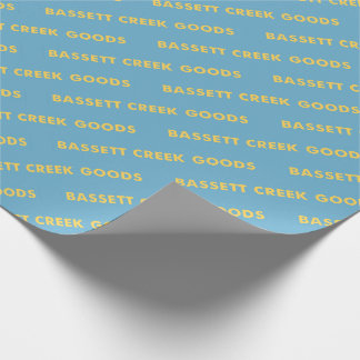 Papier Cadeau Marchandises de crique de basset-hound toute