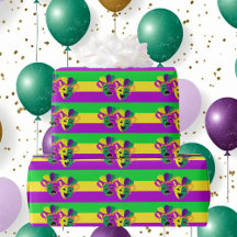 Mardi Gras Masque Comédie Tragédie Papier Envelopp