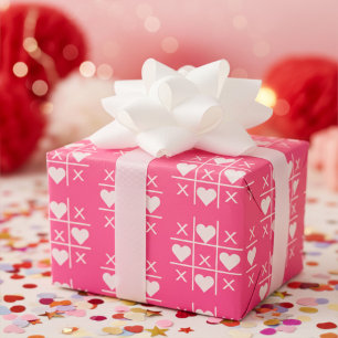 Papier Cadeau Mariage Couple Rosy Rose, Anniversaire