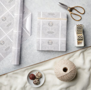 Papier Cadeau Mariage moderne Whimsy Dolphin