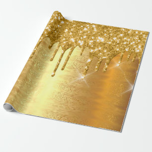Papier Cadeau Mariage nuptiale de parties scintillantes
