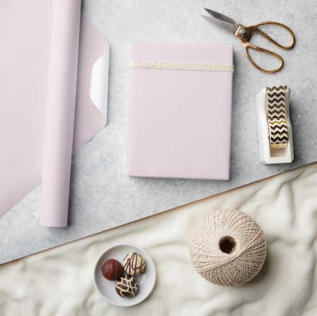 Papier Cadeau  Mariage Rose  (Artisanat)