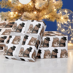 Papier Cadeau Mariage Wombat