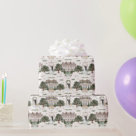 Papier Cadeau Marié et femme pour la douche de mariée de mariage