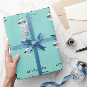 Papier Cadeau Mariée BRIDE À Être Fête Douche Personnalisée