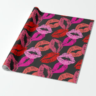 Papier Cadeau Marque Kiss